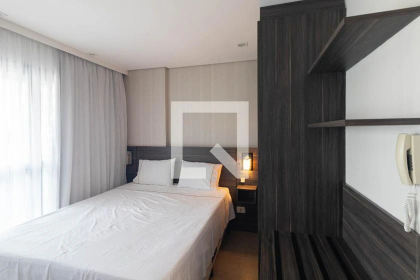 Apartamento mobiliado de 1 quarto em condomínio com academia — photo 12