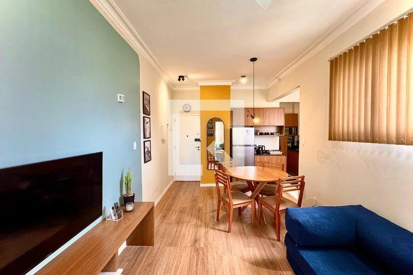 Mountain view in a one-bedroom apartment, 46 m² — photo 12