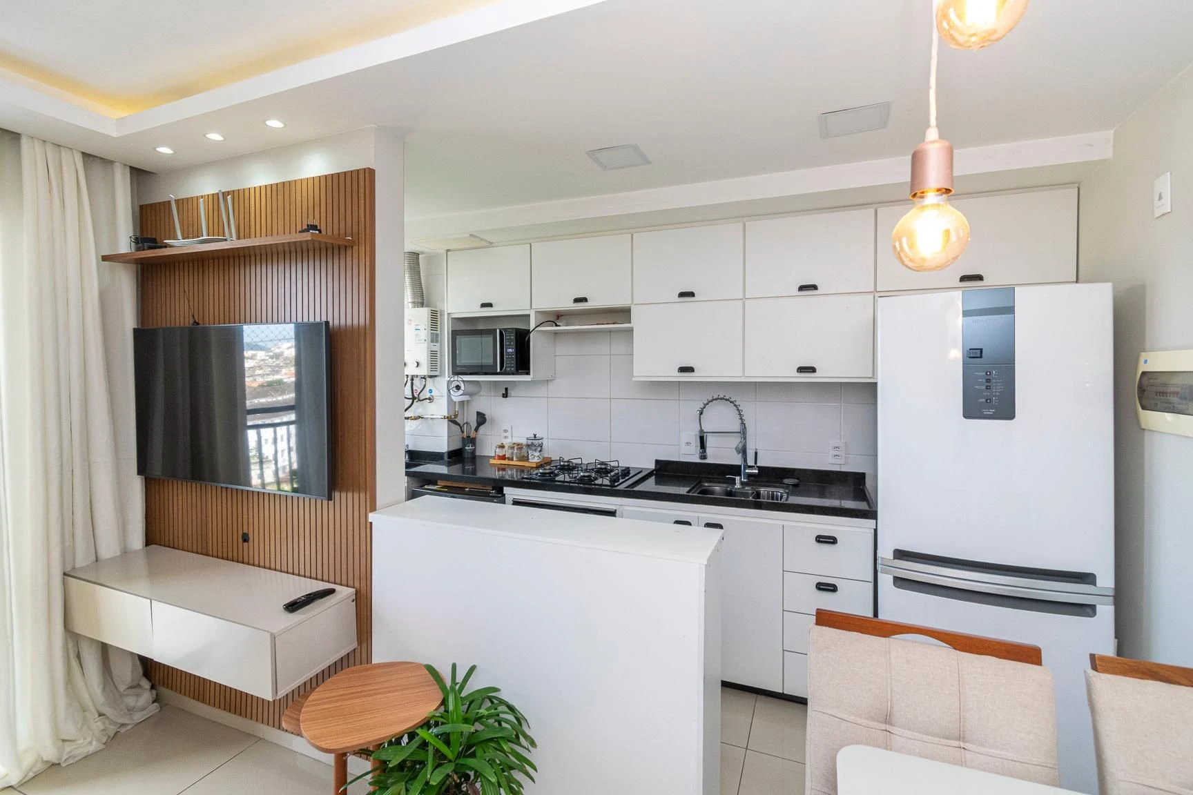 Furnished apartment, 35 m², with a washing machine — photo 11