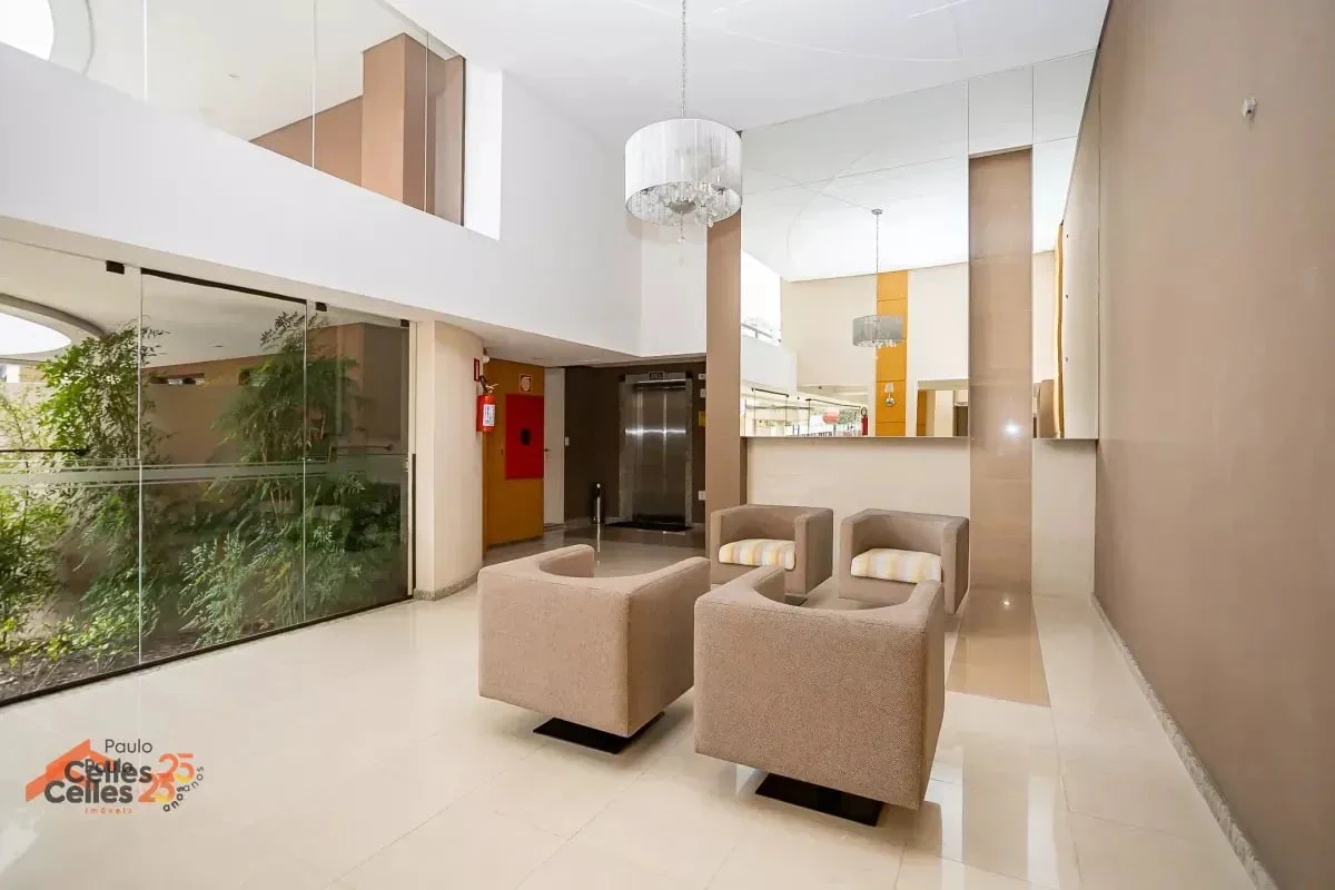 3-bedroom apartment with a grill on the balcony in Curitiba — photo 21