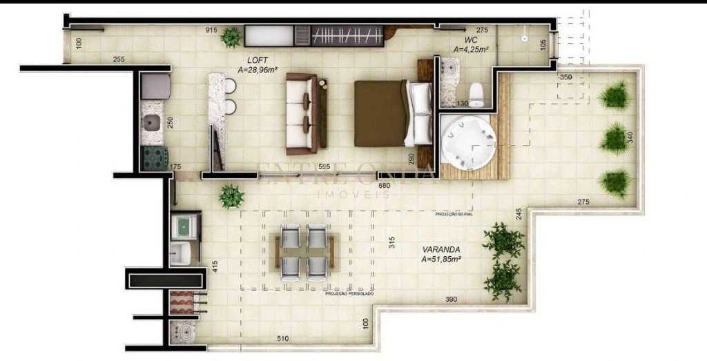 Посудомийна машина та 1 спальня: квартира 90 м² — photo 14