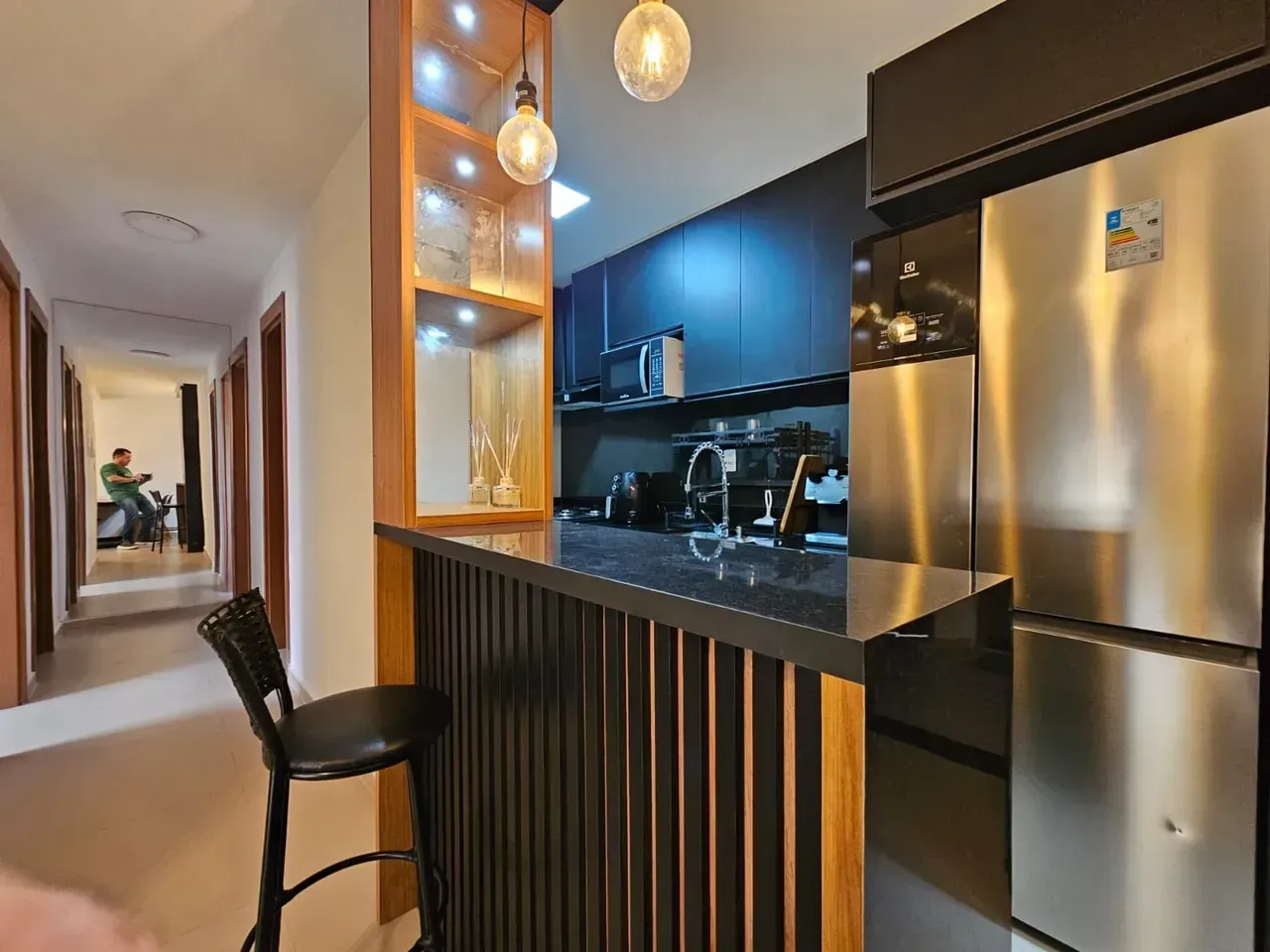 Apartamento mobiliado com 3 quartos e cozinha integrada — photo 4