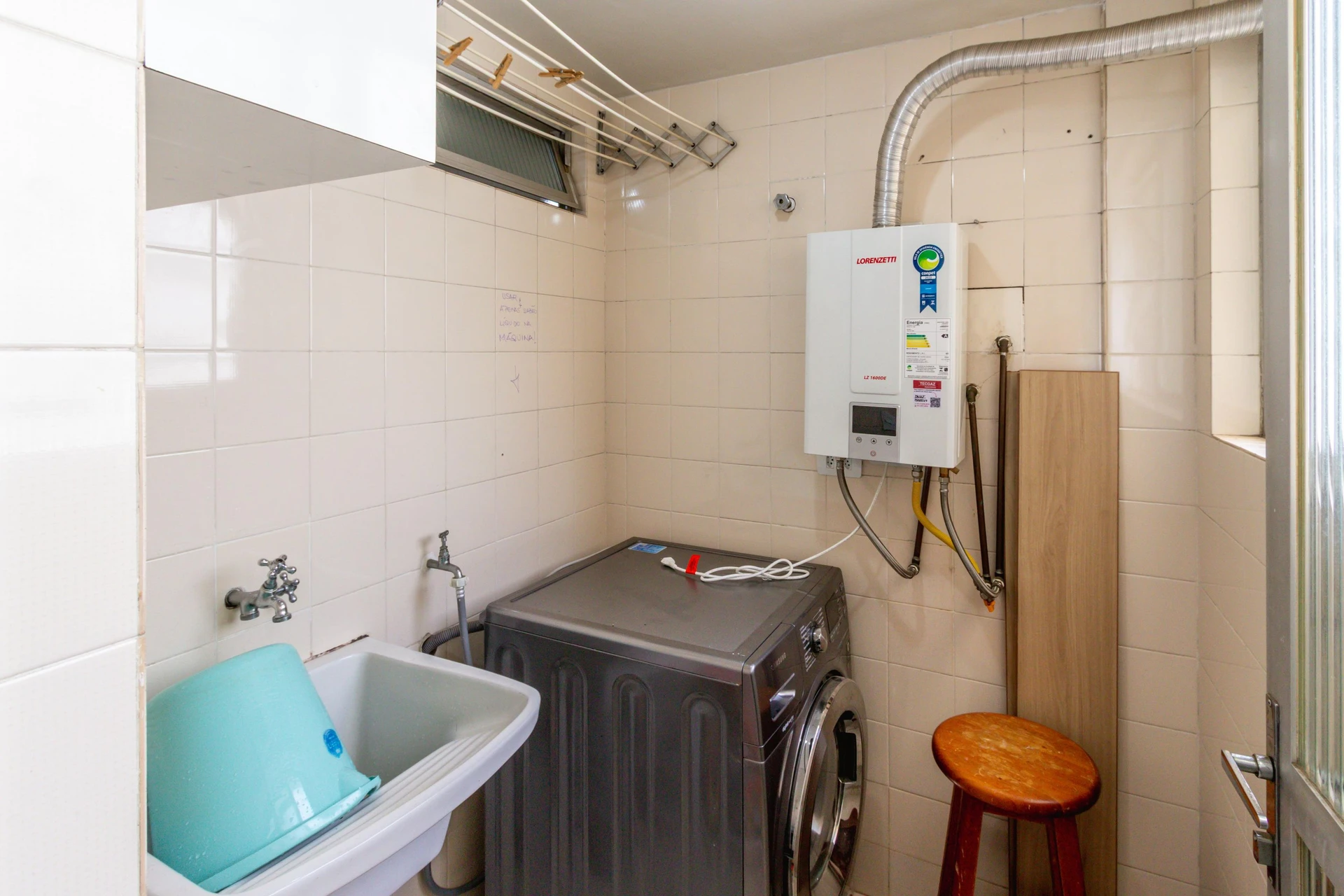 Washing machine in a 2-bedroom apartment, 70 m² — photo 7