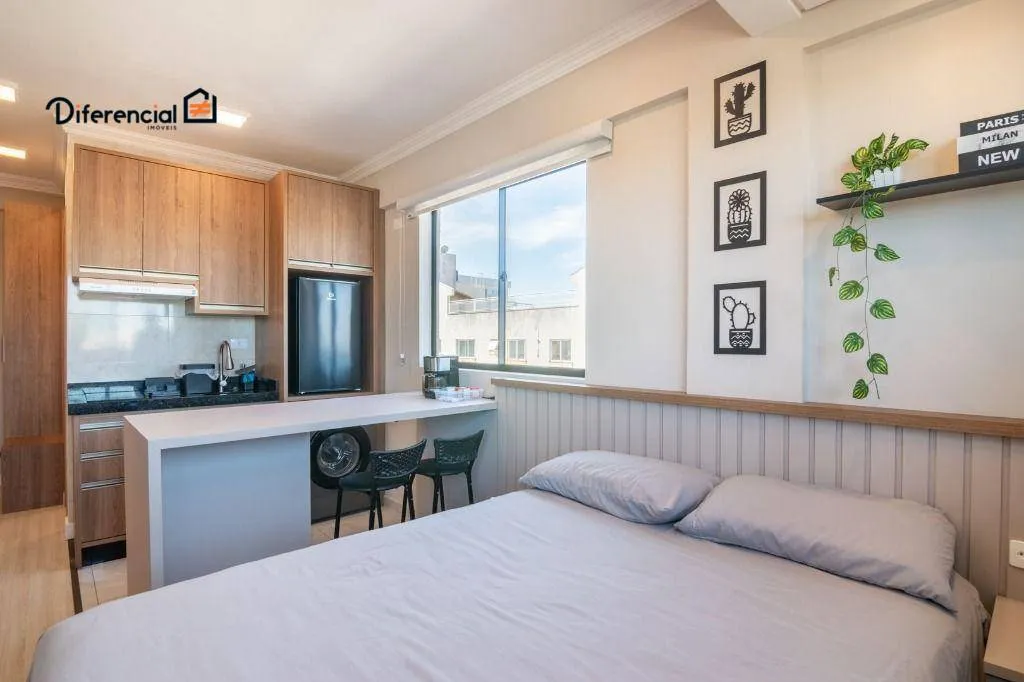 Furnished studio with 1 bedroom and 22 m²