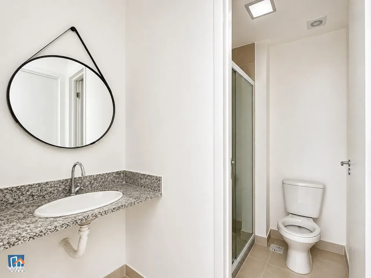 Apartamento de 1 quarto com varanda e cozinha integrada — photo 13