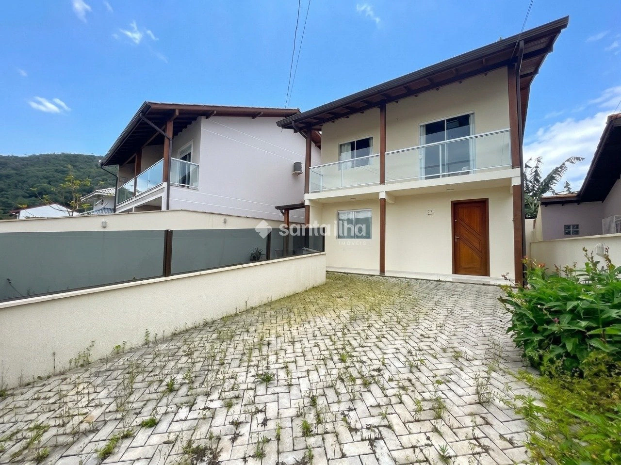 Furnished house, 90 m², with a washing machine