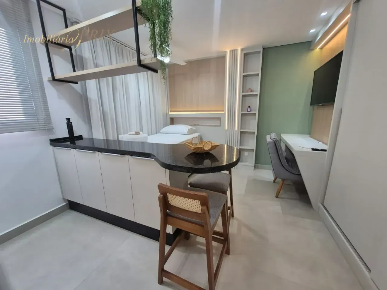 Estudio amueblado con 1 dormitorio y 1 baño — photo 11