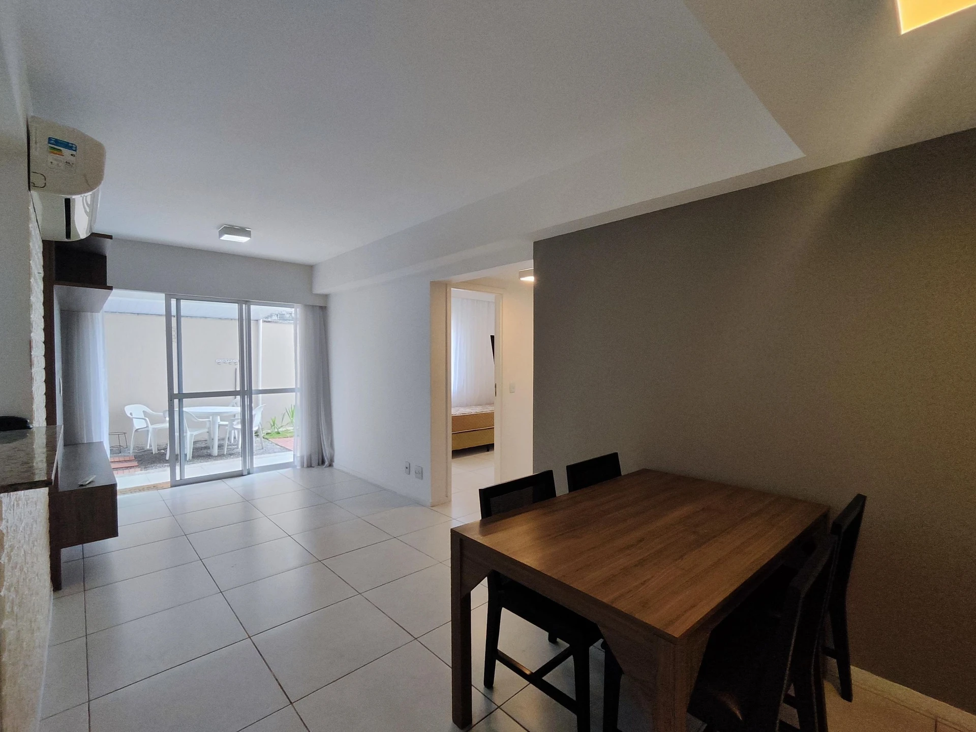 2-bedroom apartment in a building with a sauna