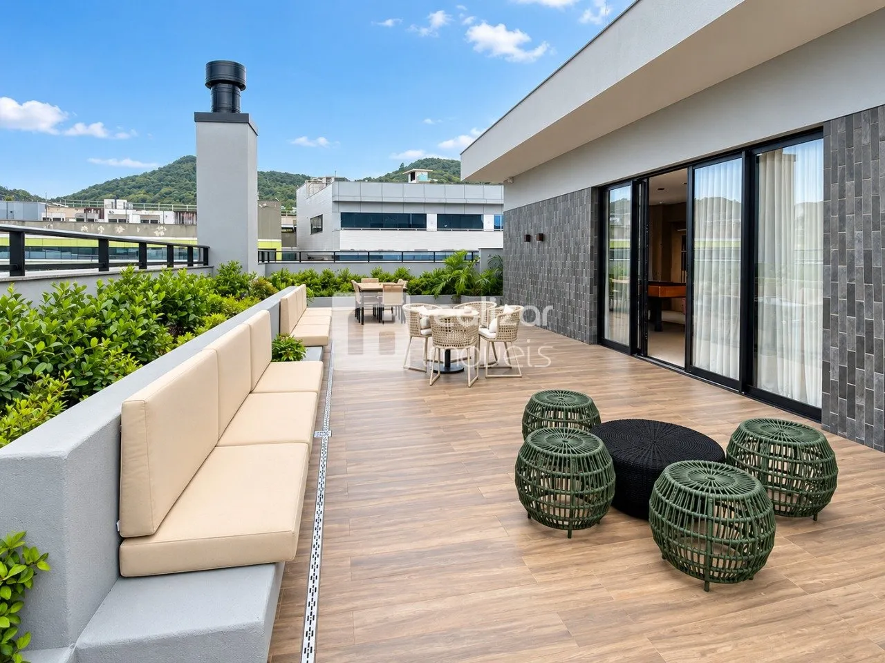 Apartment, 69 m², with a grill on the balcony — photo 20
