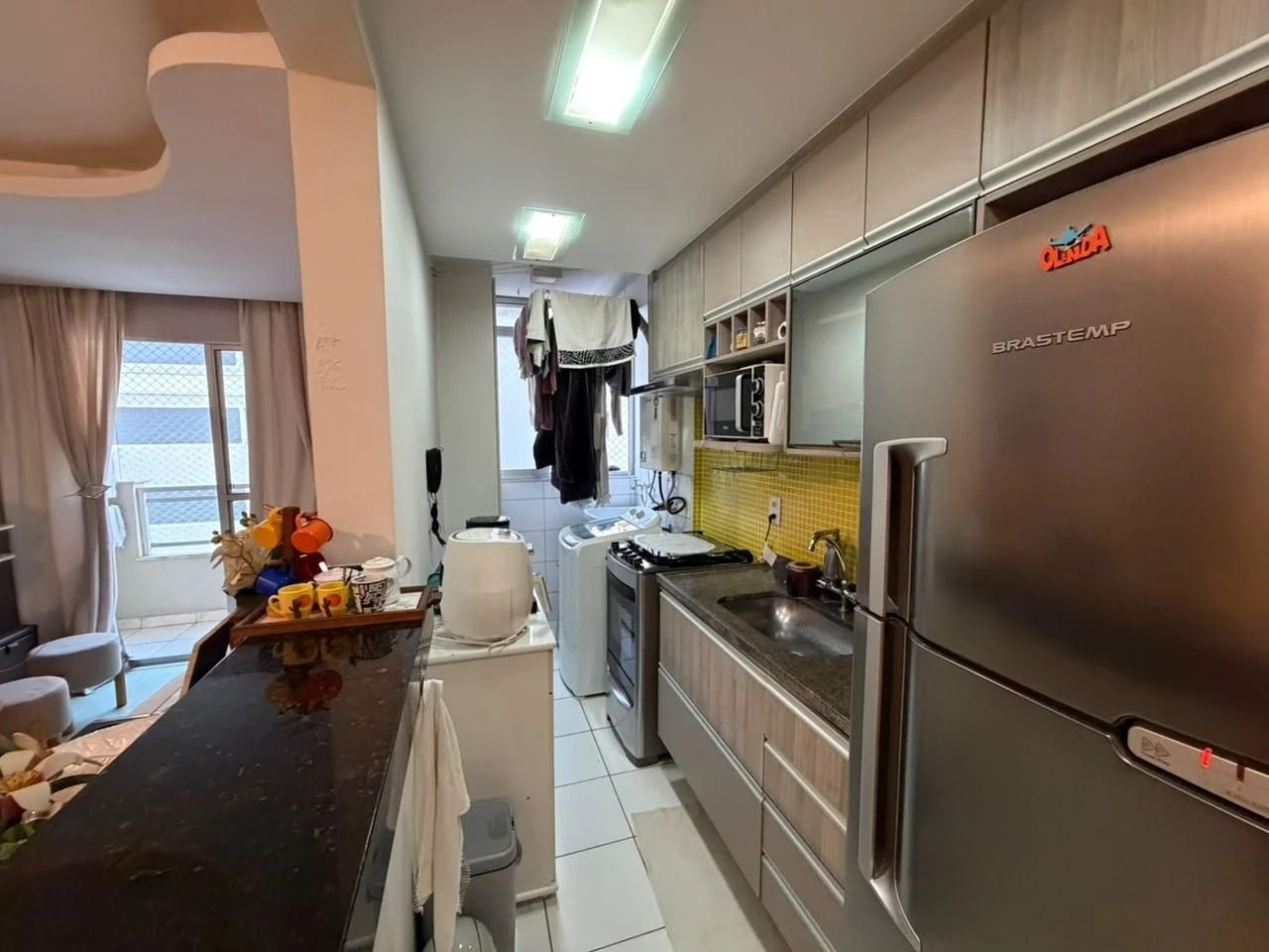 2-bedroom apartment with a washing machine — photo 8