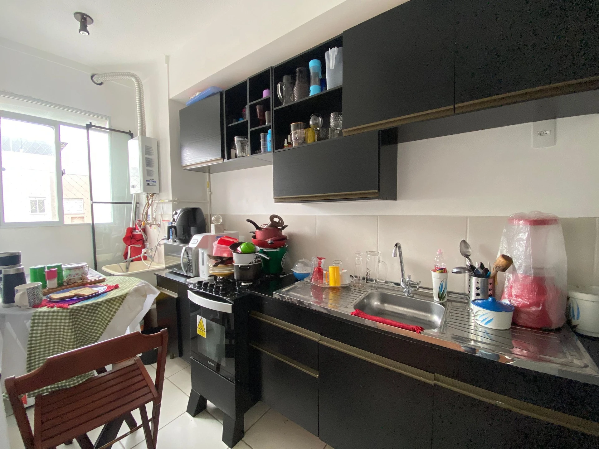 Apartamento mobiliado com 2 quartos e cozinha a gás — photo 6