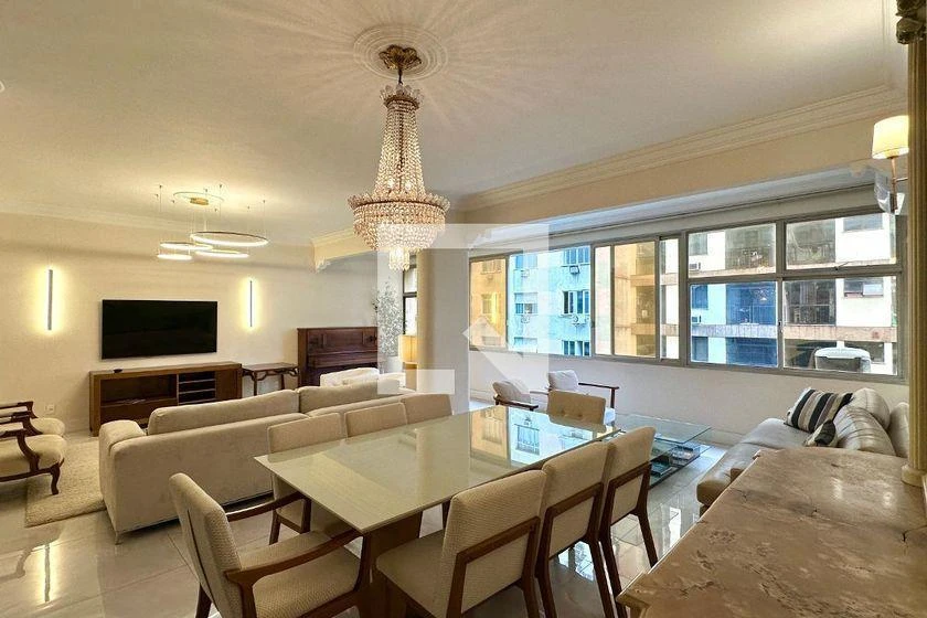 Furnished 220 m² apartment with 4 bedrooms and a suite — photo 3