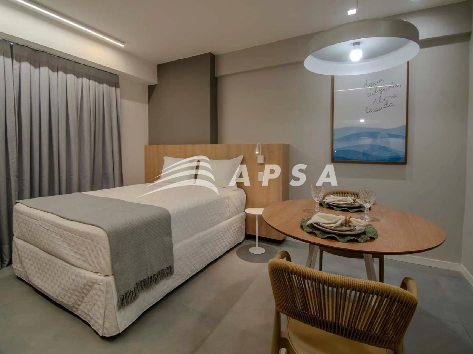 1 quarto e vista para a água: apartamento de 32 m² — photo 2