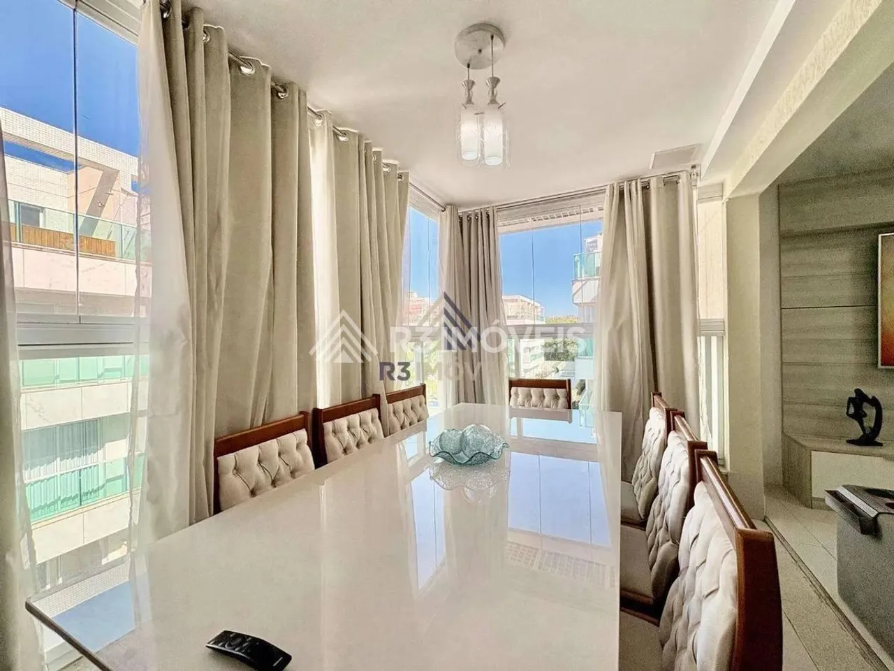 Apartamento mobiliado de 3 quartos e churrasqueira na sacada — photo 16