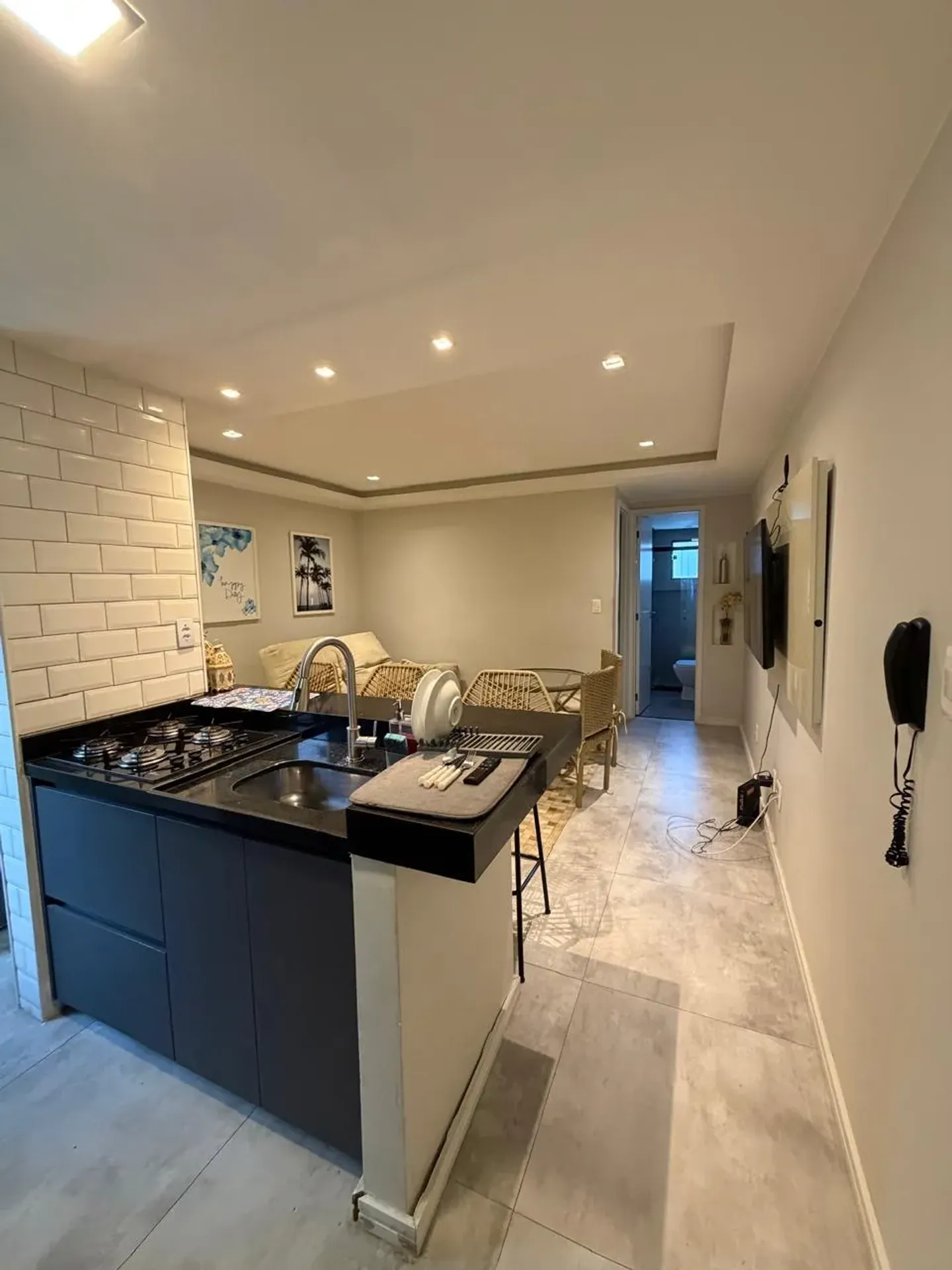 Furnished apartment, 48 m², with a dryer — photo 8
