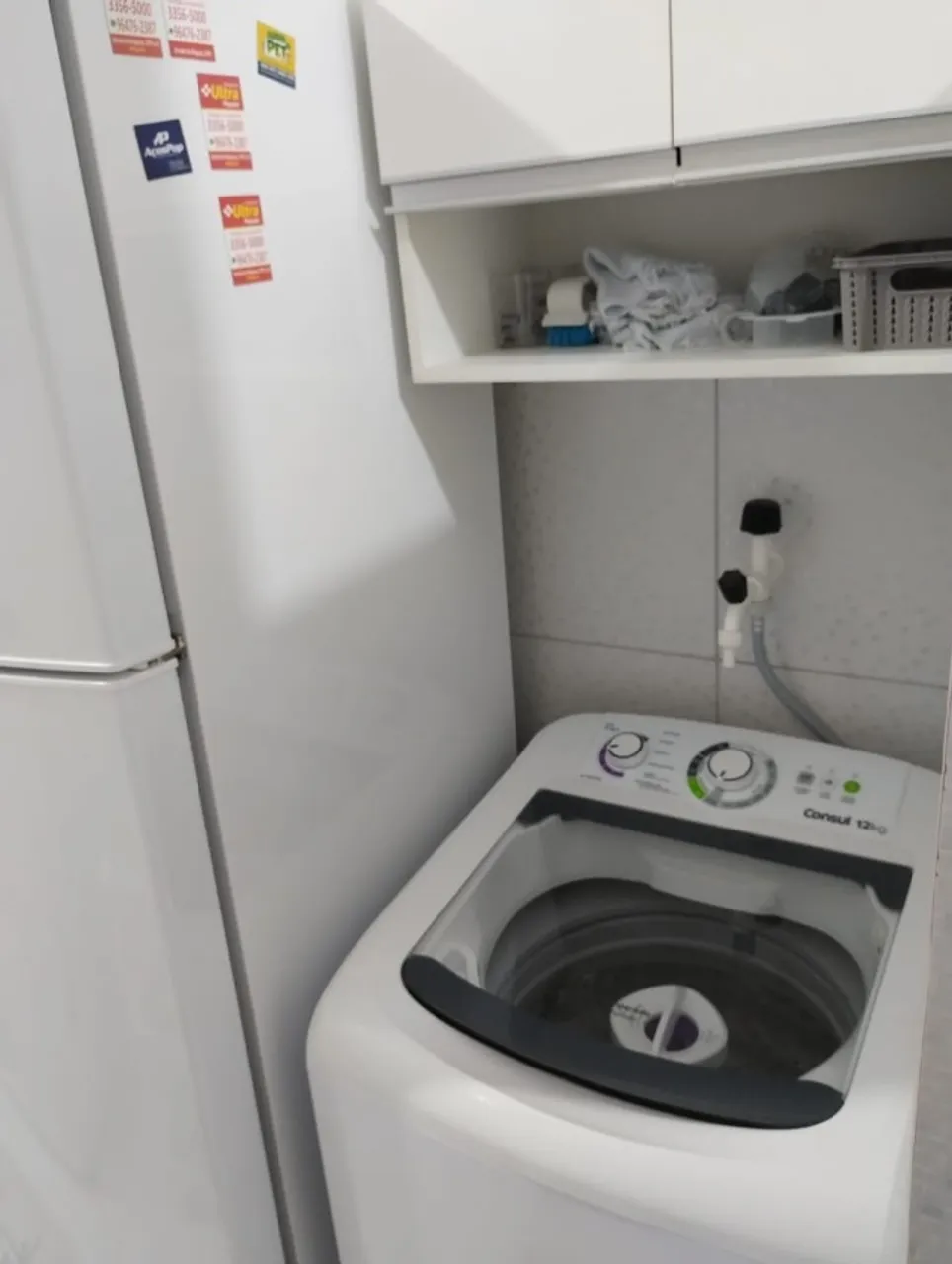 Furnished 25 m² apart-kit with a laundry area — photo 9