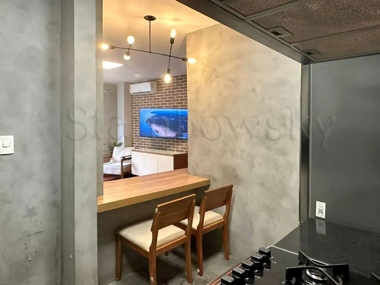Apartamento com 2 quartos e cozinha americana — photo 2