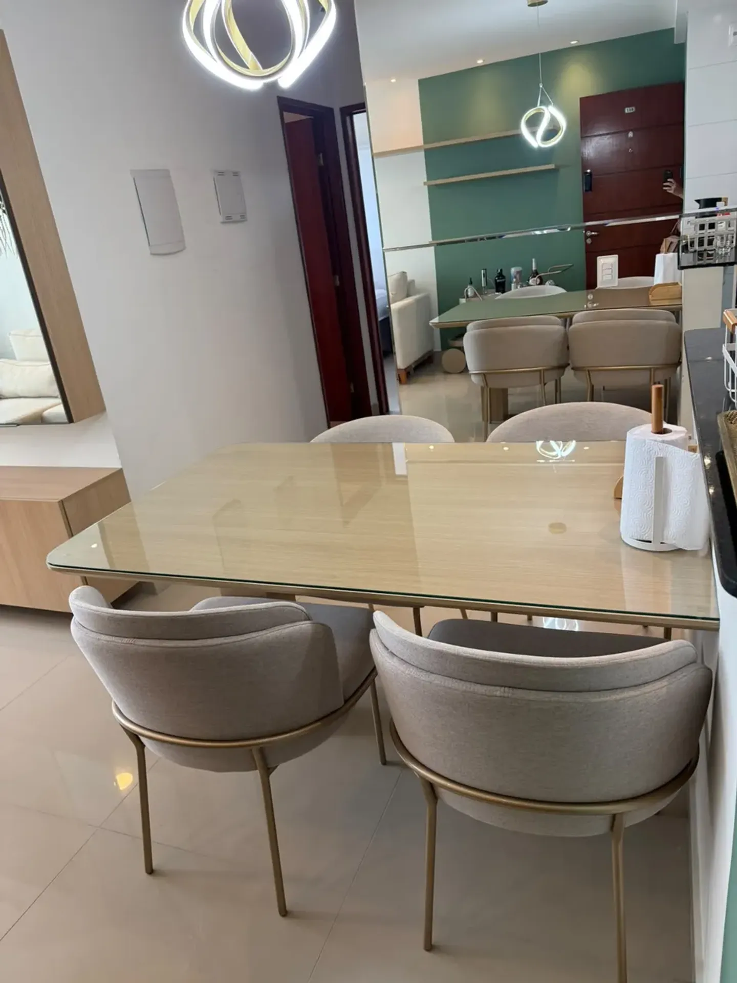 Furnished apartment on the 6th floor with open kitchen — photo 11