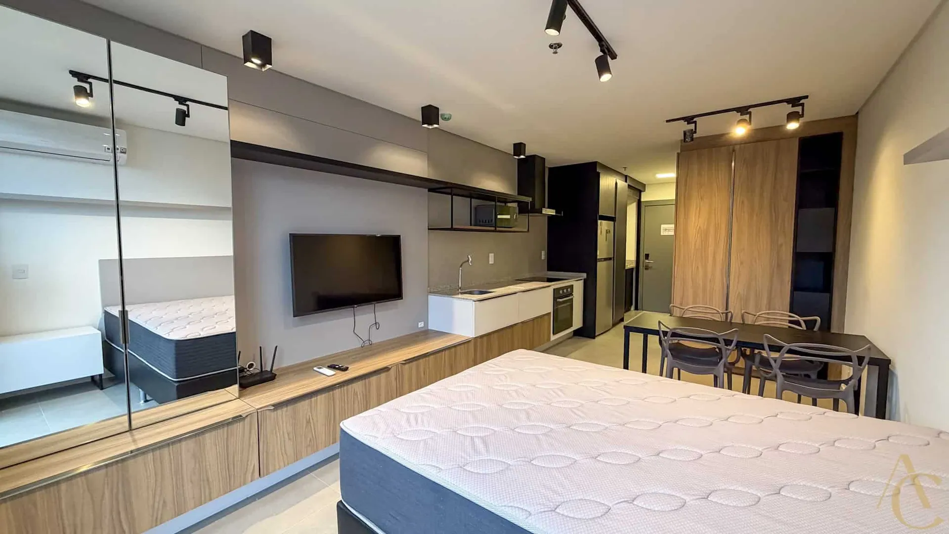 Furnished 31 m² studio with no parking space