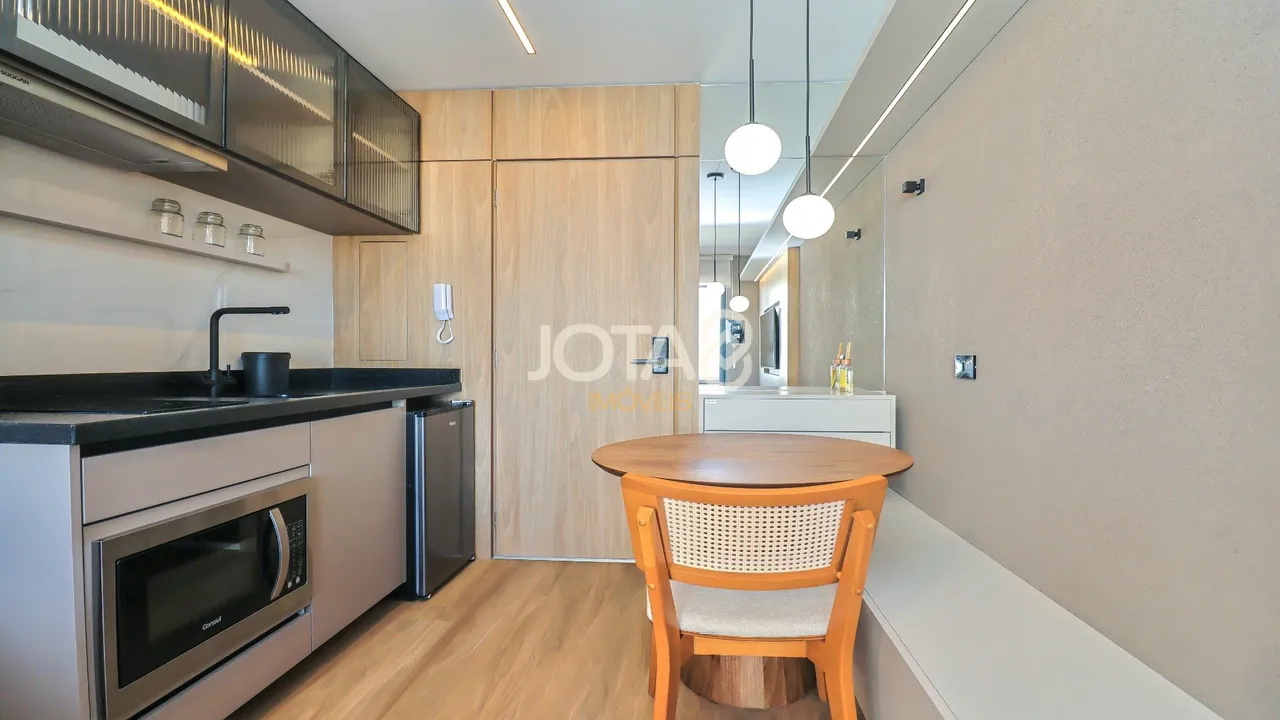 39 m² 1-bedroom apartment with an open-plan kitchen — photo 8