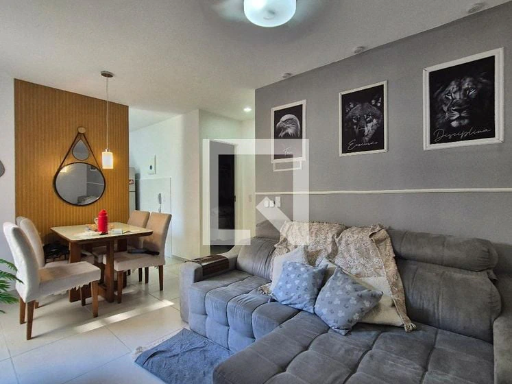 Washing machine in a 2-bedroom apartment, 45 m²