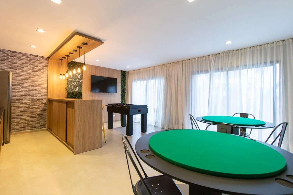 Furnished studio, 20 m², with floor-to-ceiling windows — photo 14