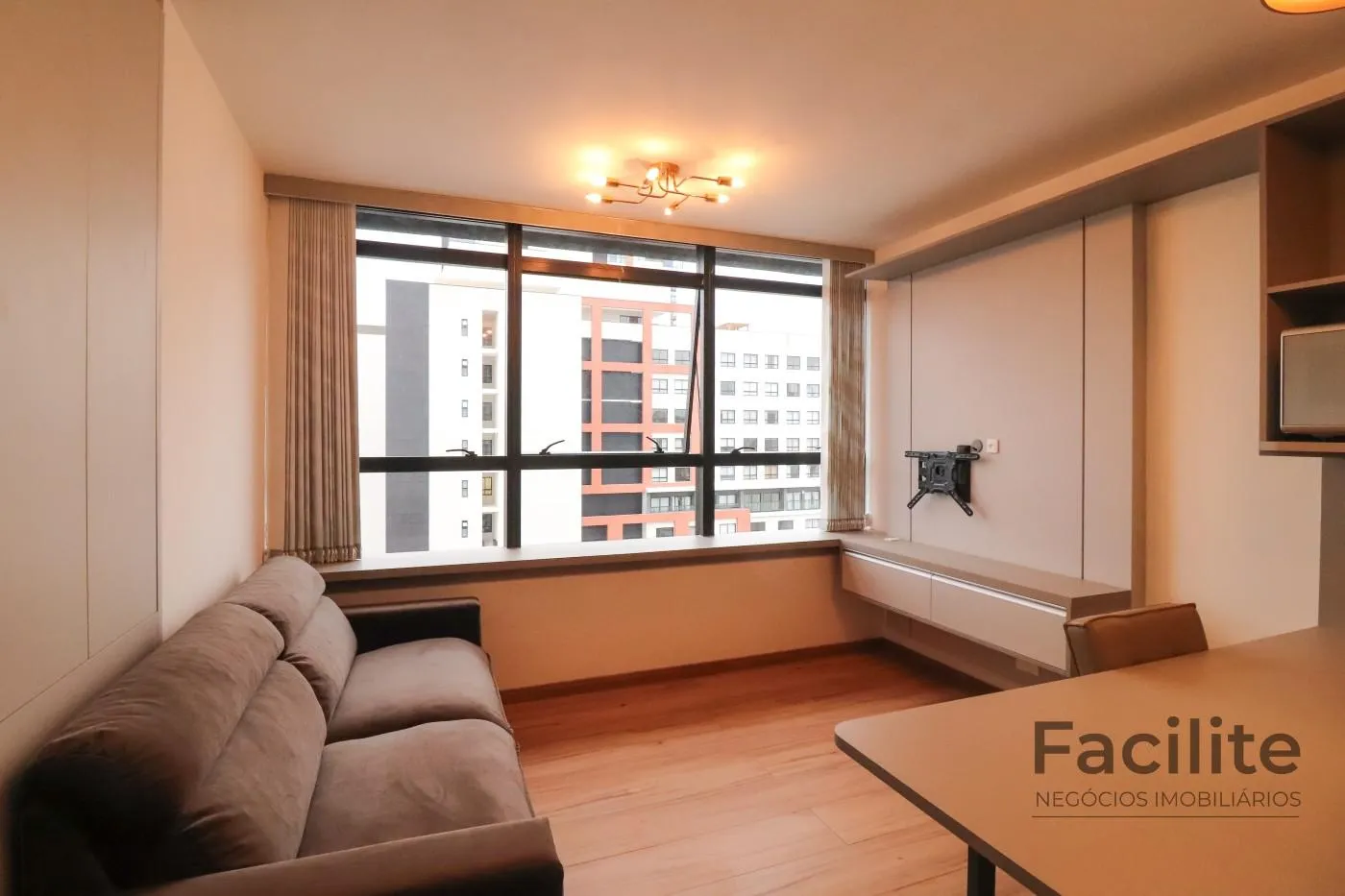 Furnished apartment, 46 m², with a home office