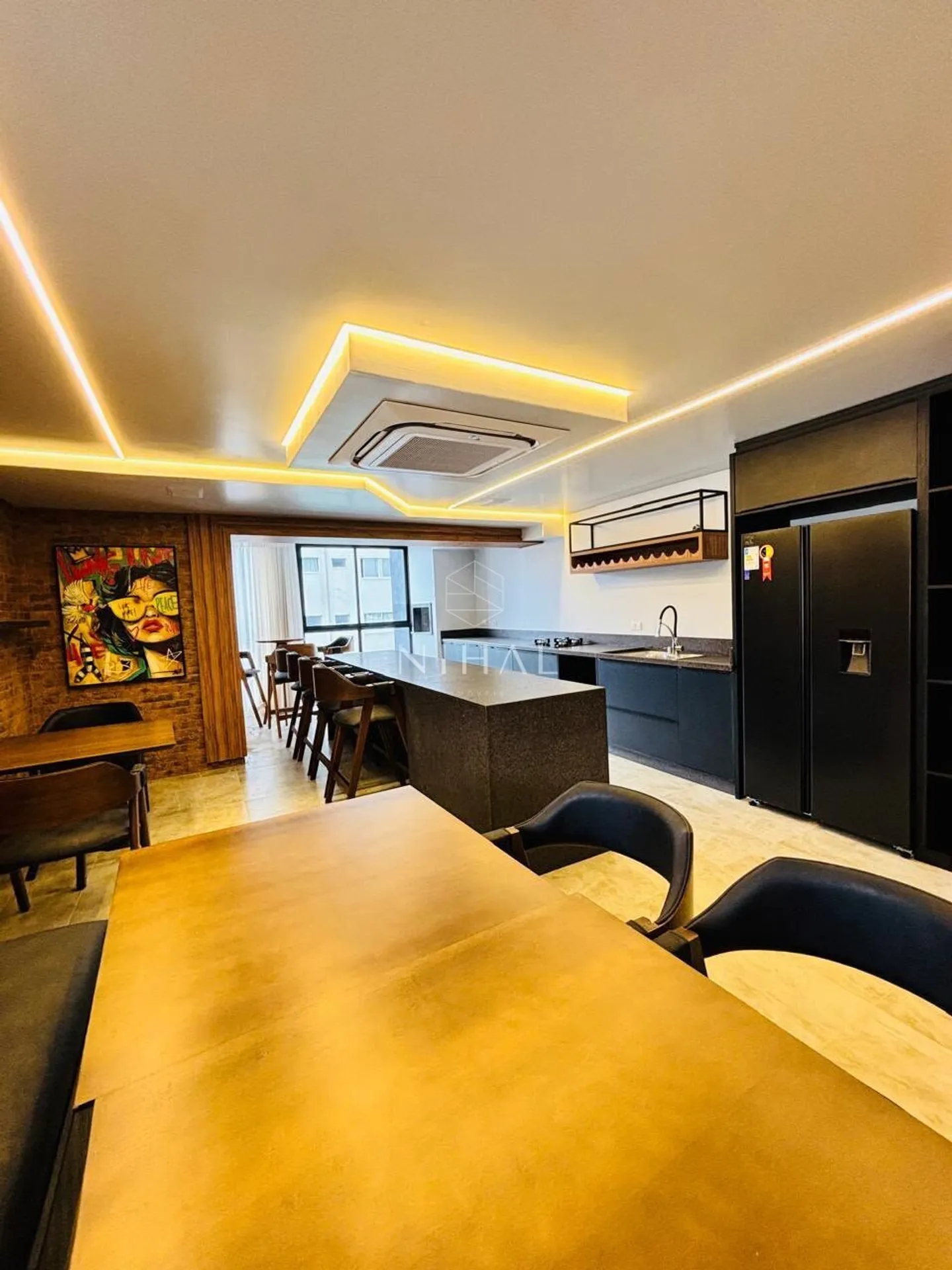 Furnished apartment, 45 m², with a washing machine — photo 35