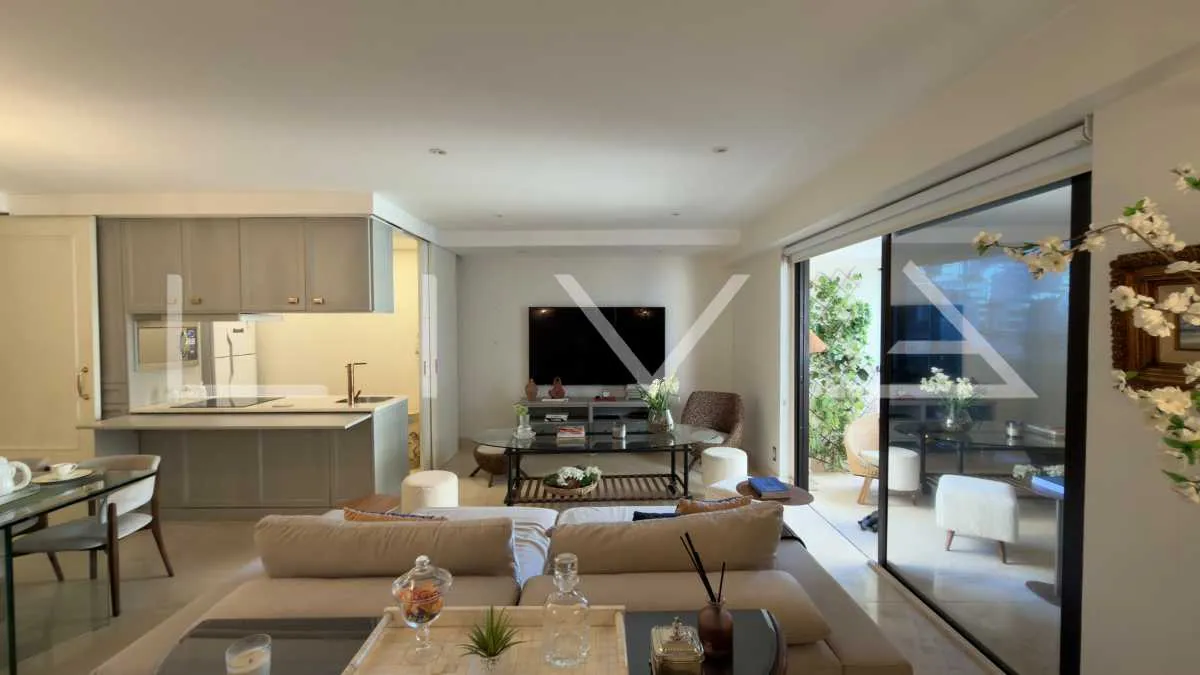 Furnished apartment, 80 m², with a washing machine — photo 13