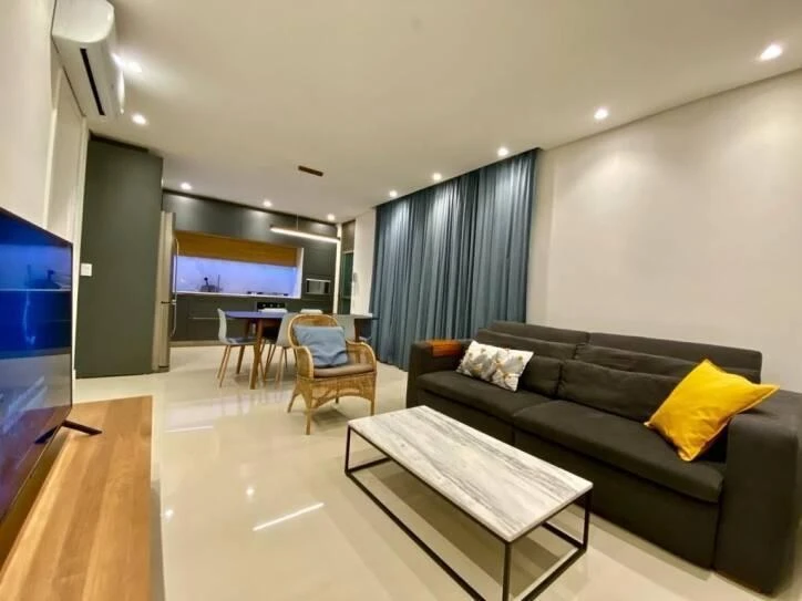 Departamento con balcón gourmet en Florianópolis