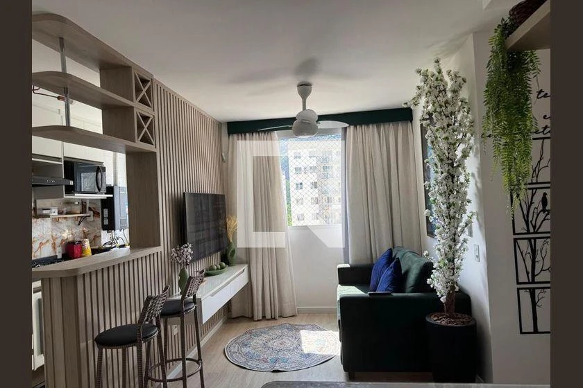 Furnished 2-bedroom apartment with 2 bathrooms