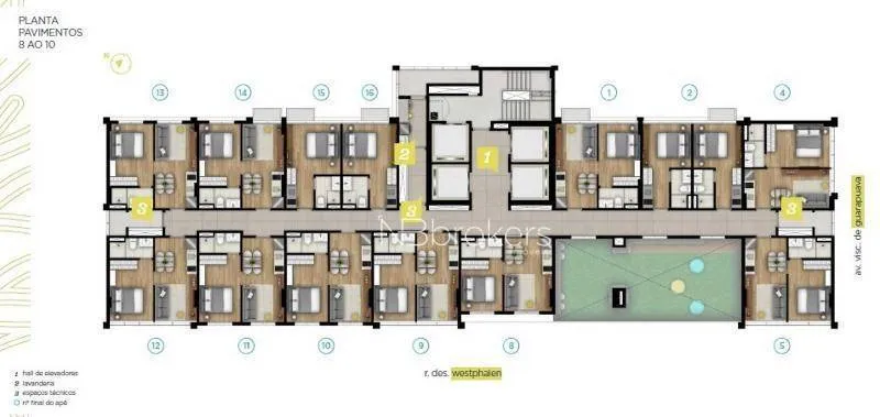 1-bedroom 31 m² apartment, no parking — photo 30