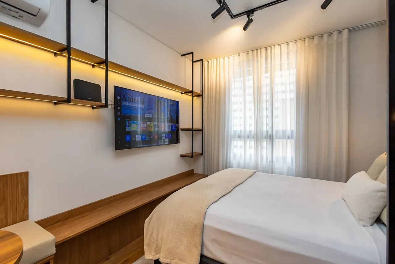 Apartamento mobiliado de 1 dormitório e 1 banheiro — photo 3