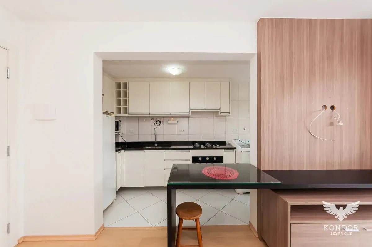 One-bedroom apartment with a washing machine in Curitiba — photo 11