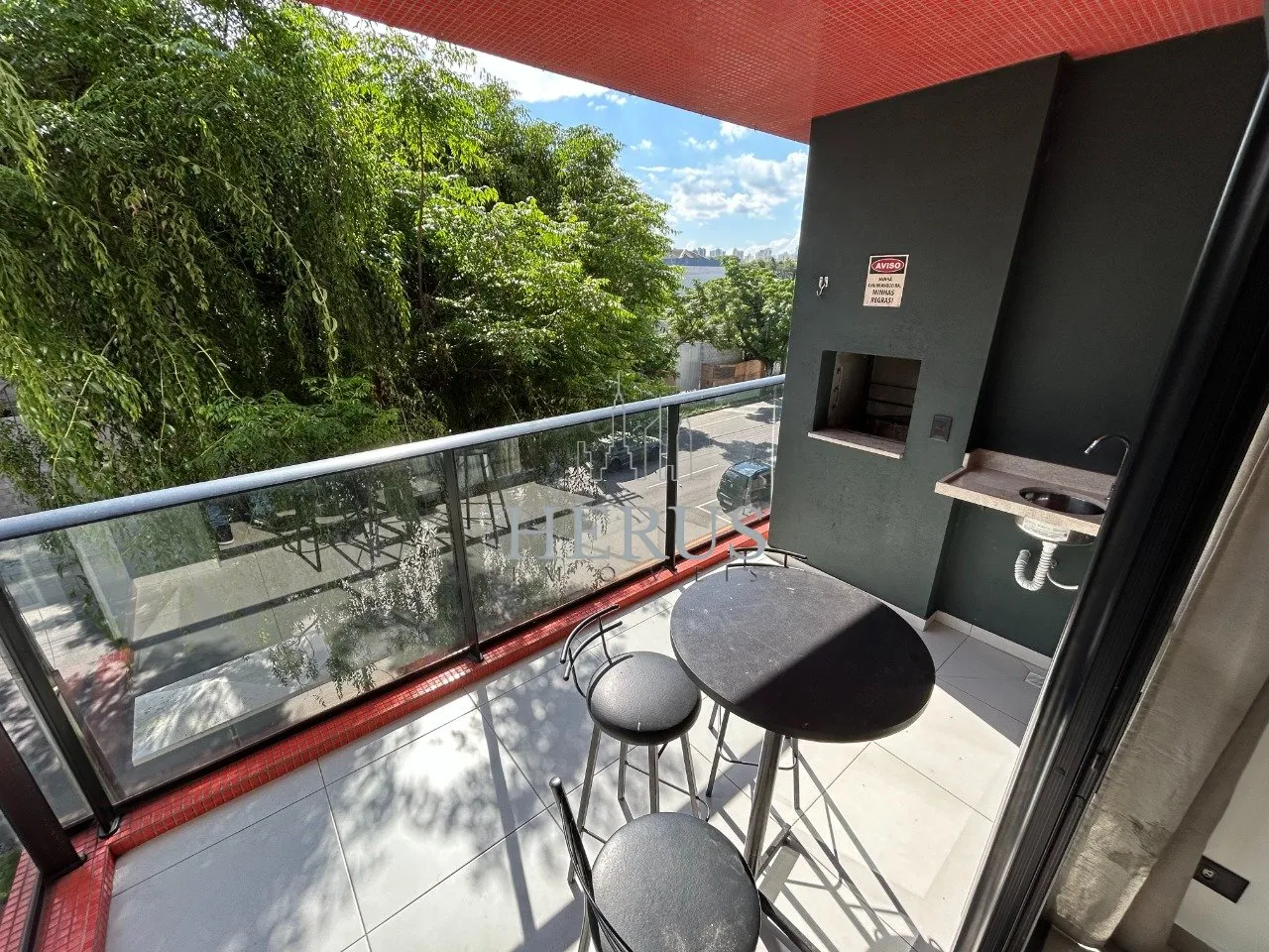Apartamento de 1 quarto com varanda e churrasqueira — photo 10