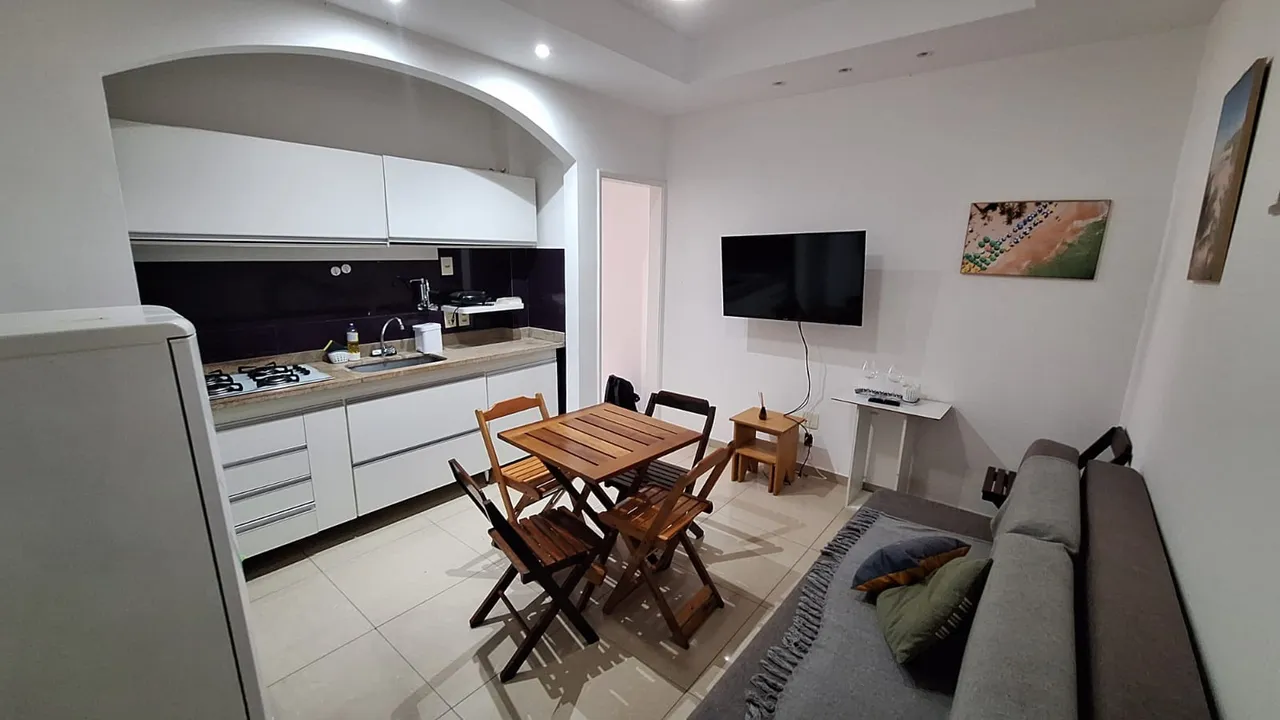 Furnished 1-bedroom apartment with open-plan kitchen — photo 4