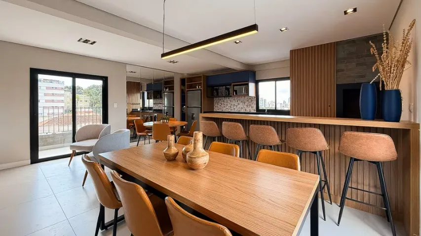 Furnished studio, 27 m², with floor-to-ceiling windows — photo 15
