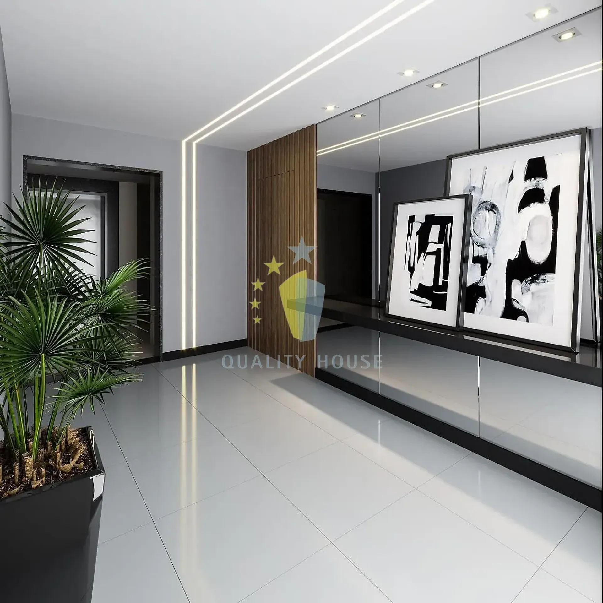 45 m² apartment with a mountain view and a washing machine — photo 41