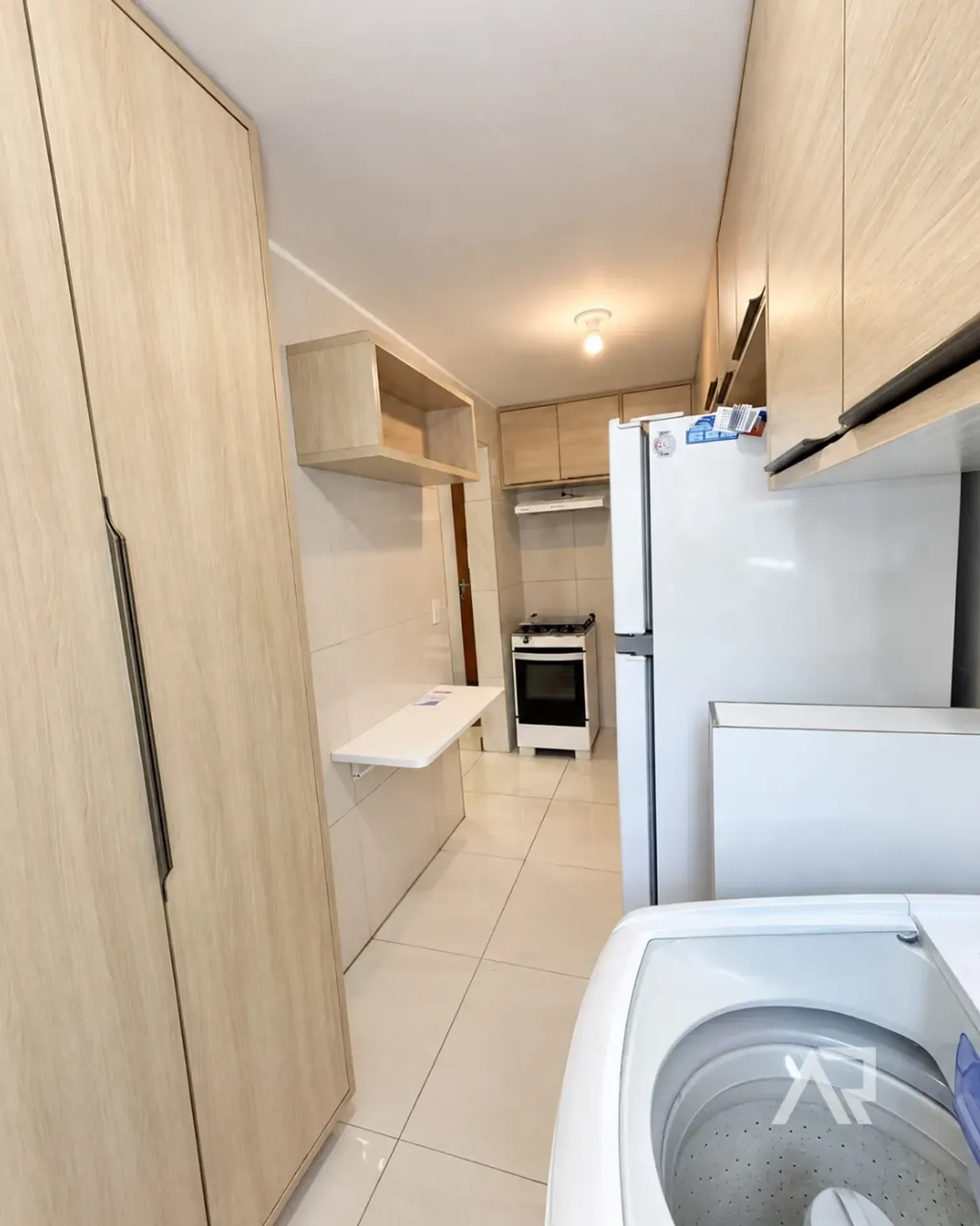 Washing machine in a 2-bedroom apartment, 60 m² — photo 11