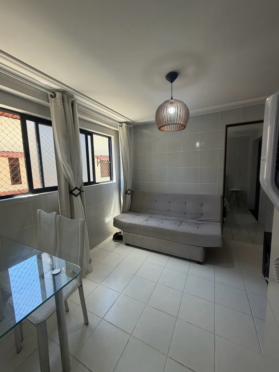 Furnished apartment, 36 m², with a washing machine
