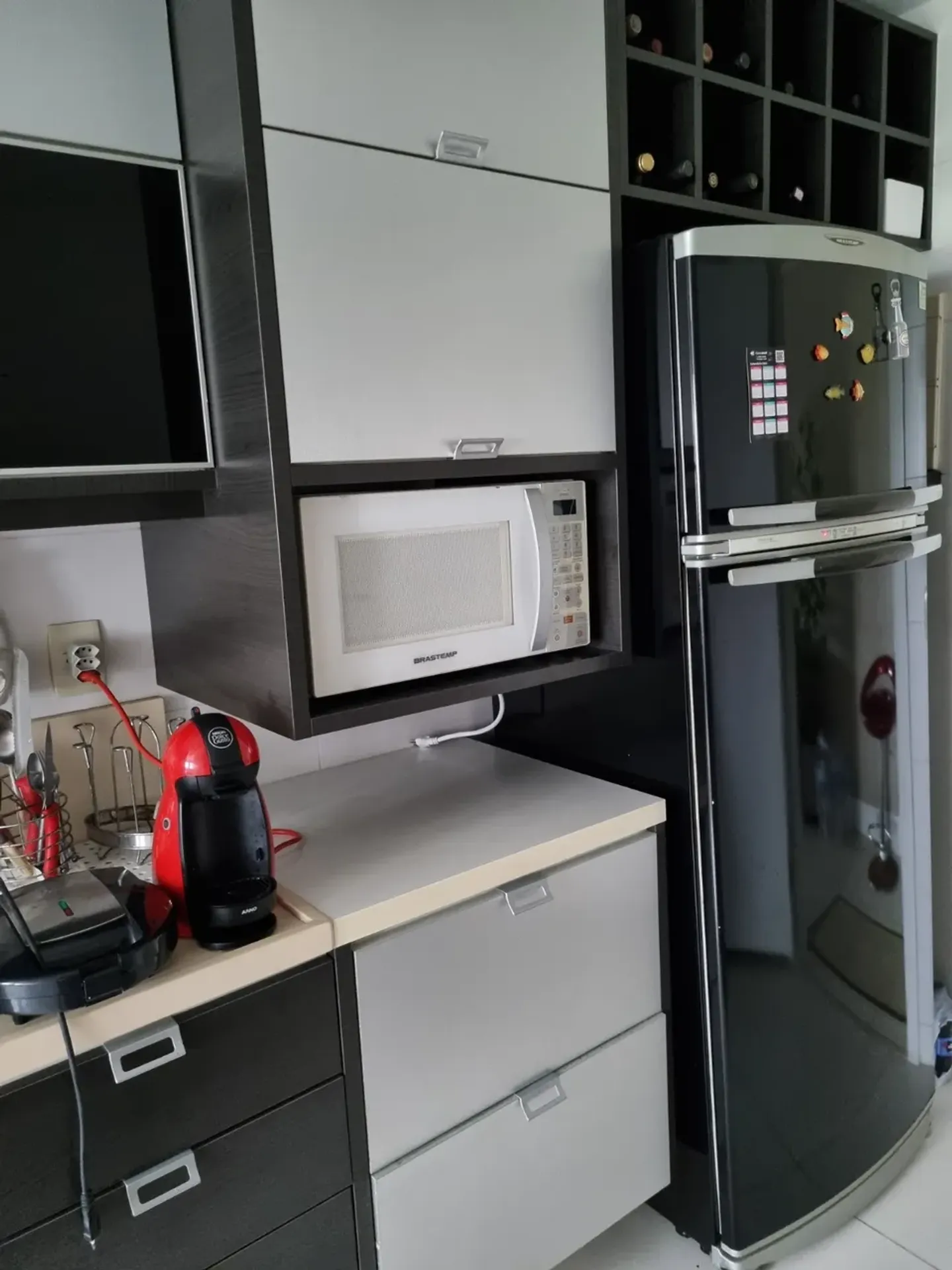 Apartamento mobiliado com 3 quartos e cozinha separada — photo 23