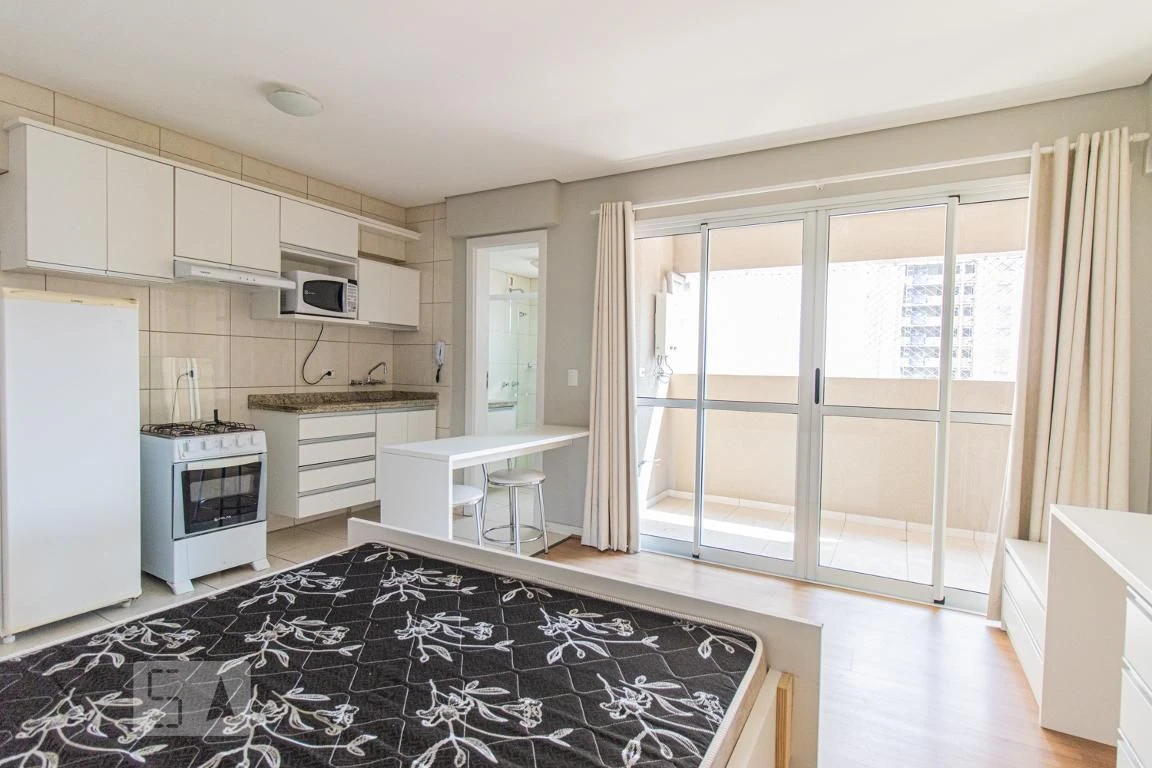 Furnished studio, 31 m², with a washing machine