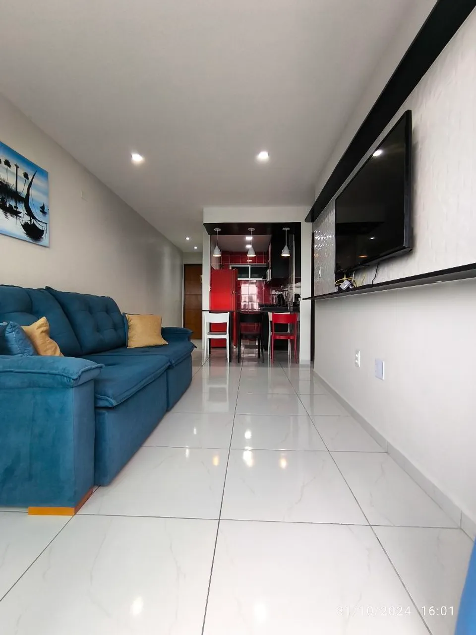 Apartamento mobiliado com 2 quartos e varanda fechada — photo 15