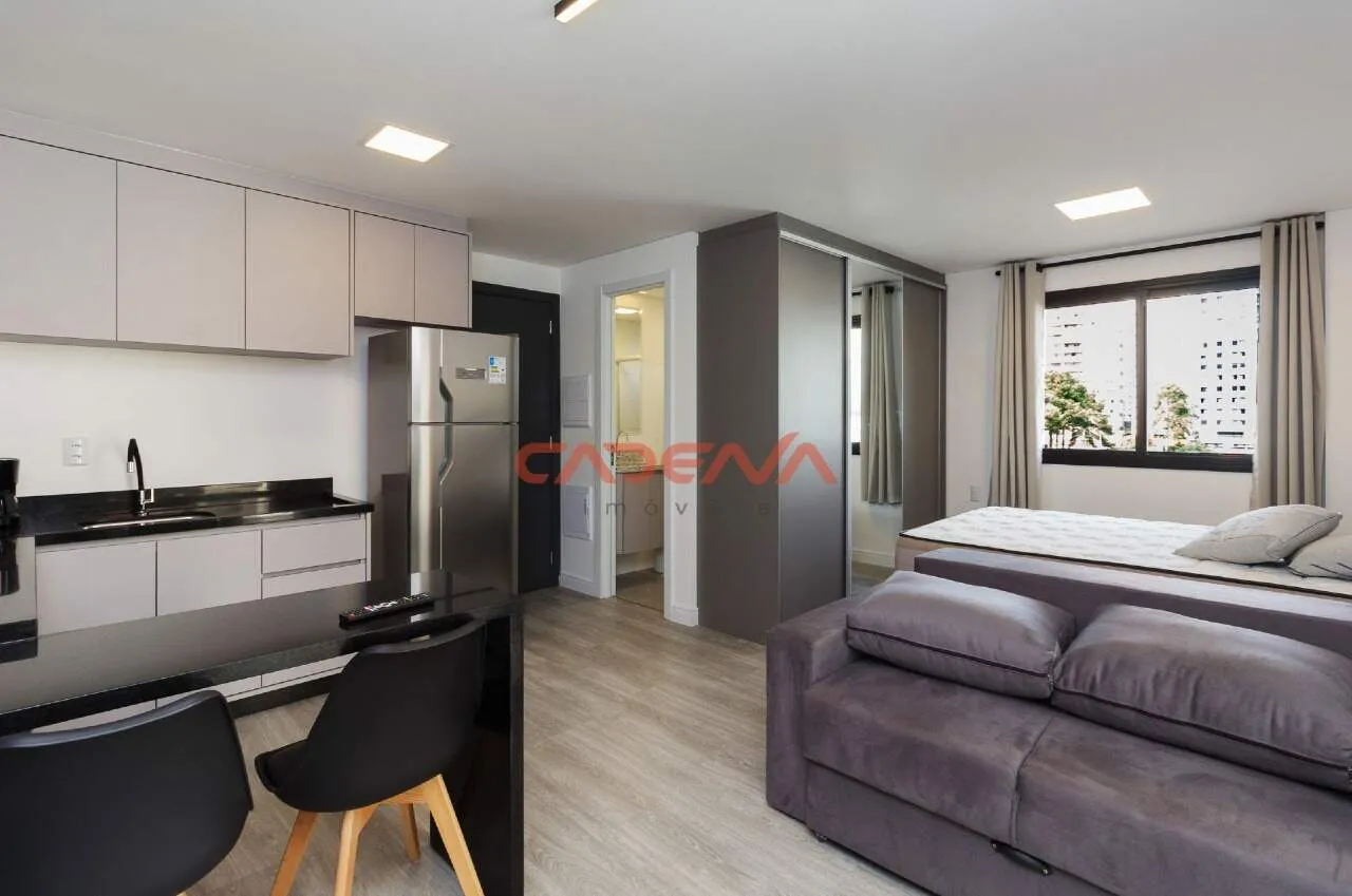 51 m² furnished studio with coworking in the building