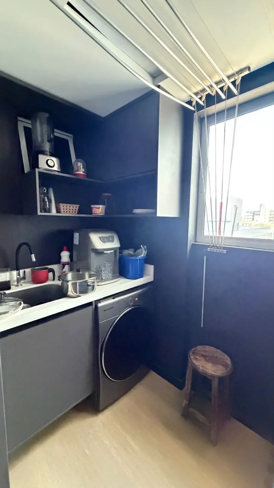 Furnished apartment, 100 m², with a washing machine — photo 8
