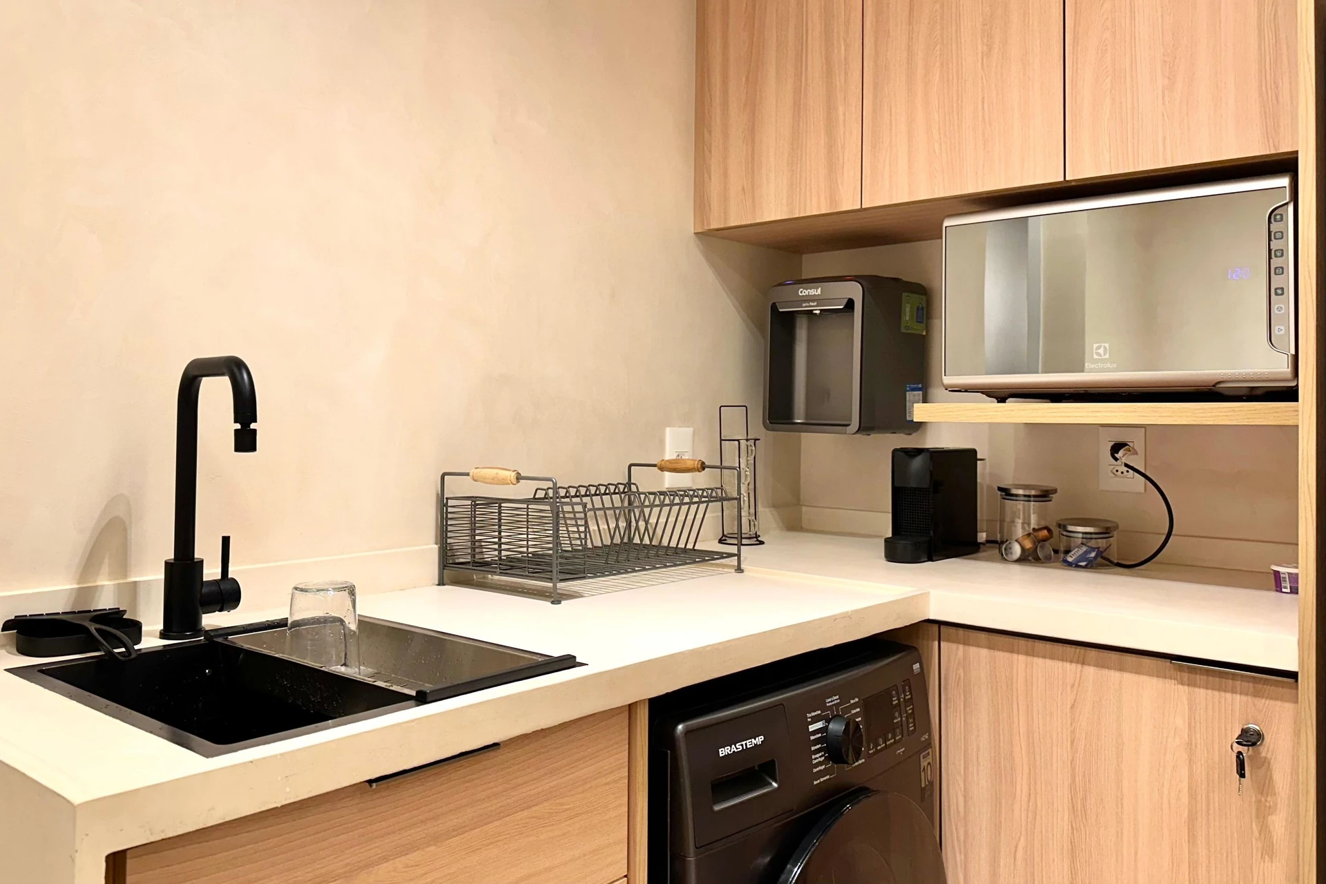 Apartamento de 1 quarto com varanda gourmet, Lagoa — photo 3