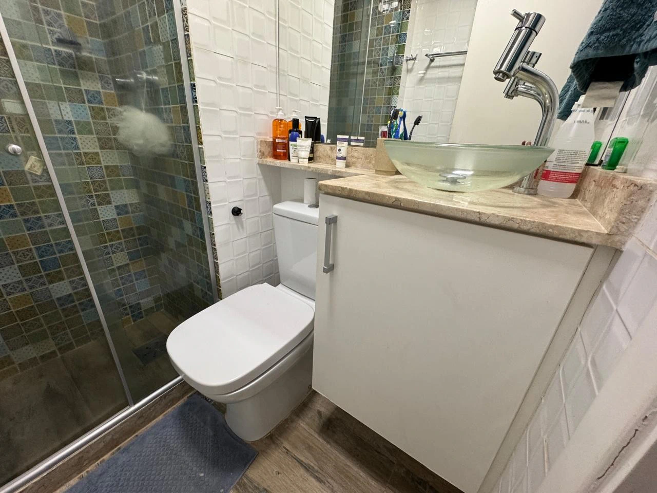 Робоче місце та 2 спальні: квартира 47 м² — photo 14