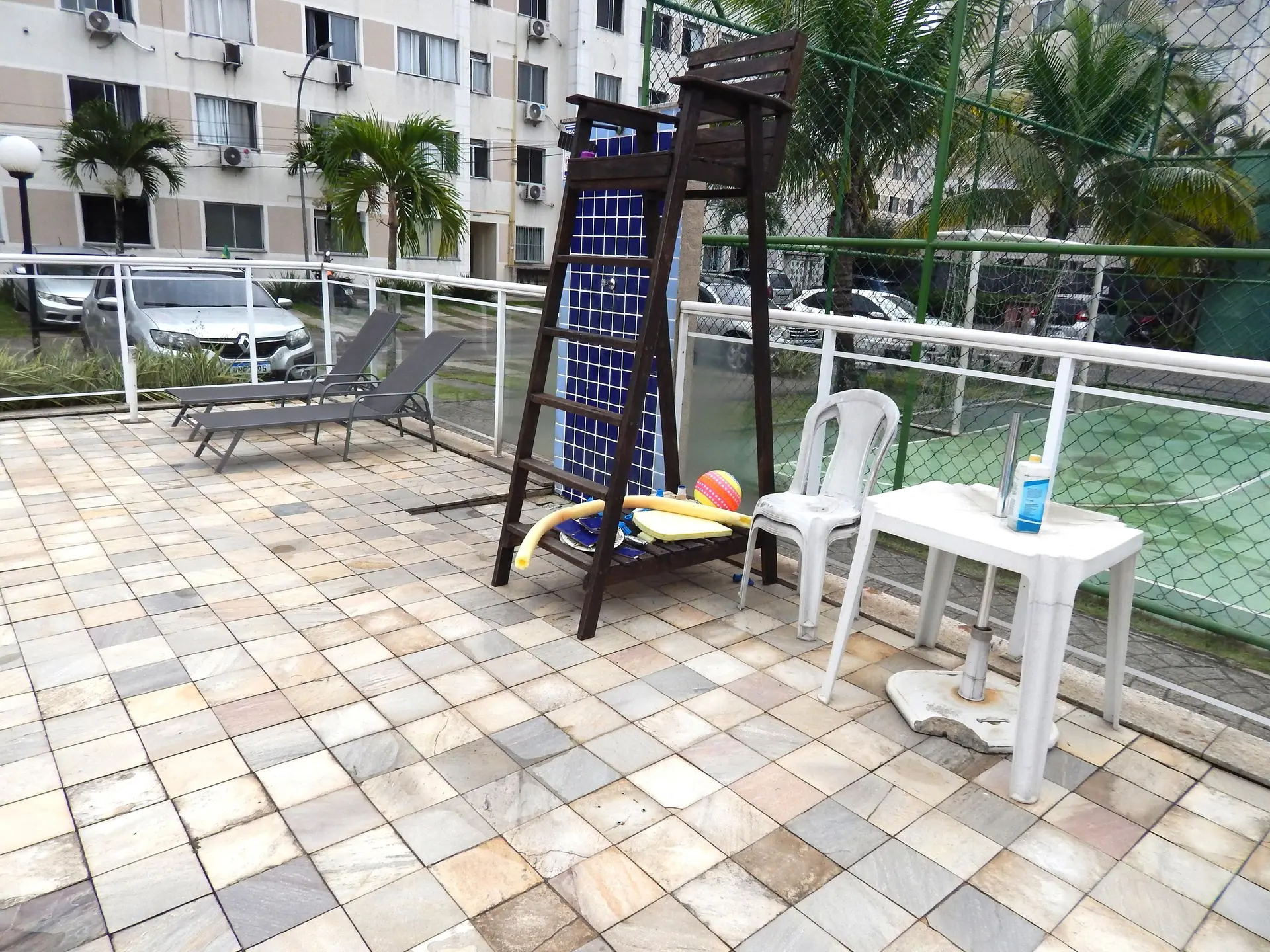 Furnished apartment, 42 m², with a grill on the balcony — photo 14