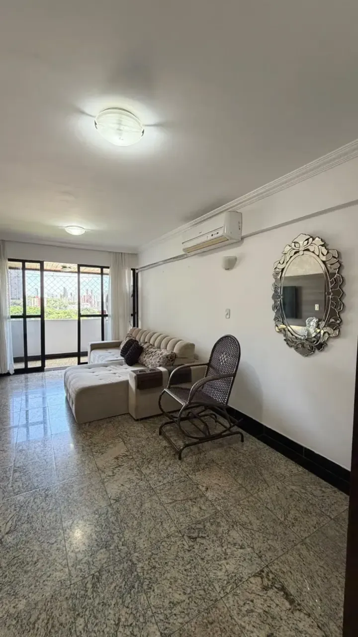 Furnished apartment, 120 m², with a washing machine