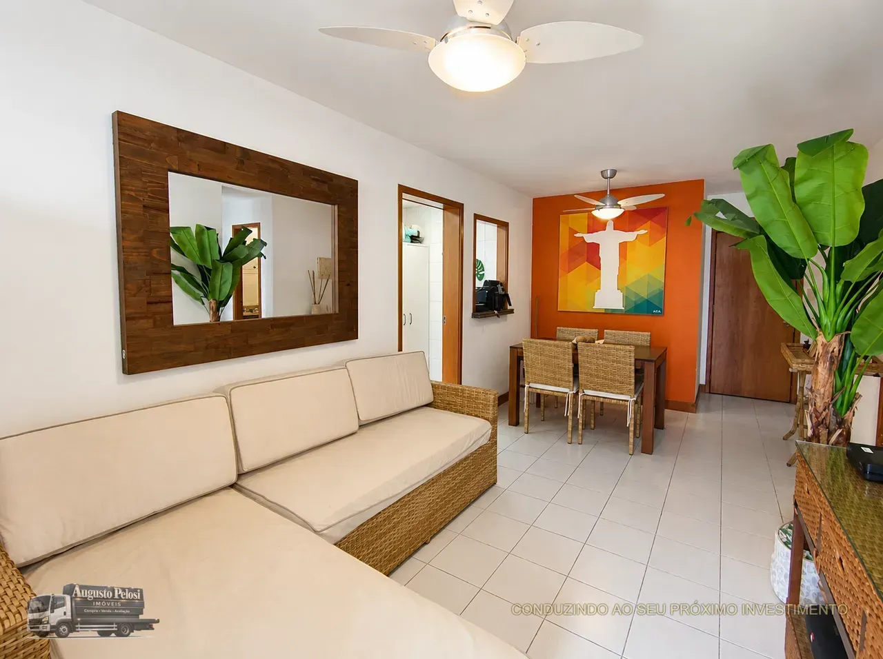Furnished 66 m² apartment with 2 bedrooms and 2 bathrooms — photo 15